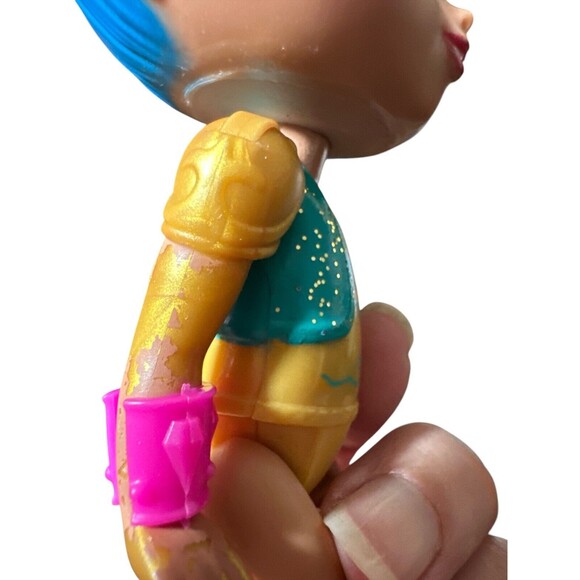 Lot of 2 Nickelodeon Shimmer‎ & Shine 6" Shine Genie Doll 2015 Mattel No Clothes - Picture 4 of 4